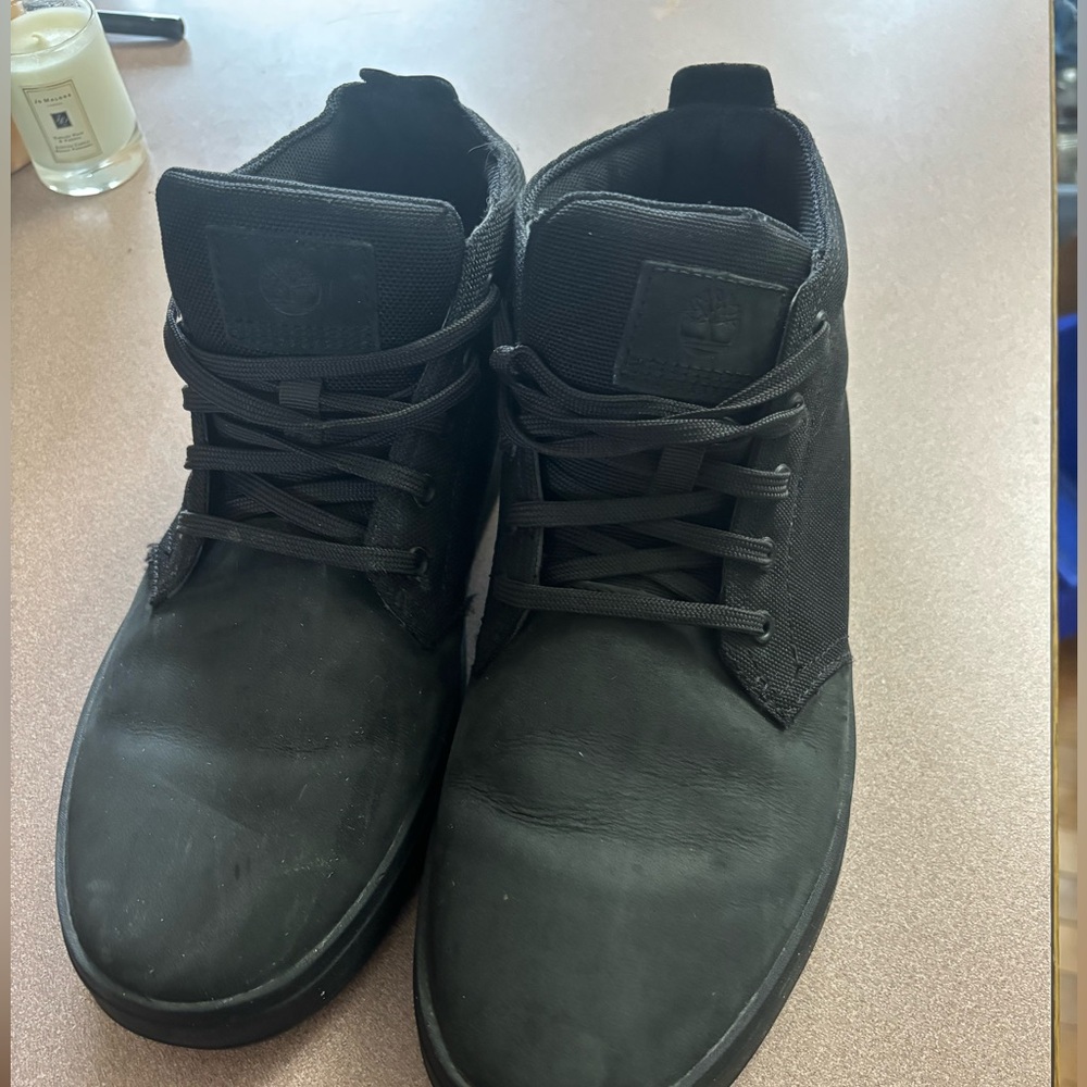 Timberland Men's Black Davis Square Chukka Sneaker Mens 10